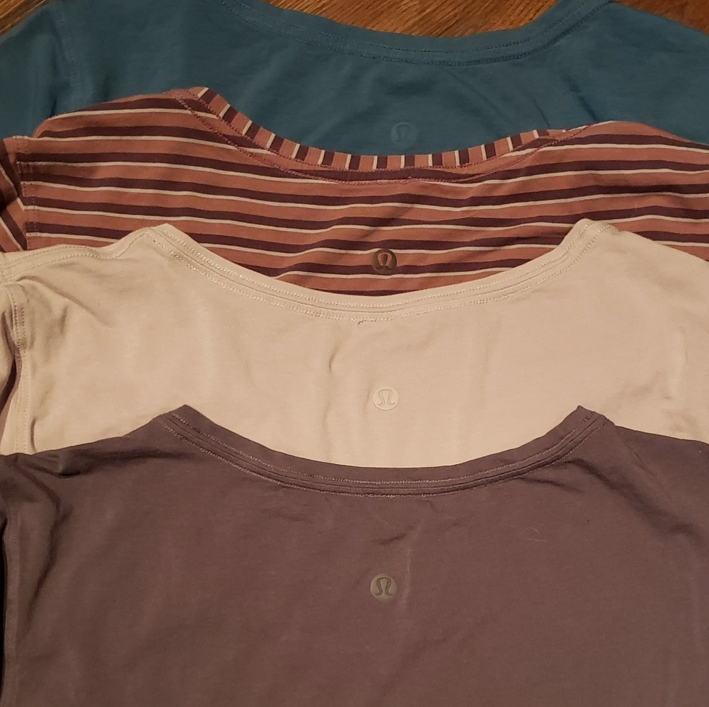 Lululemon Lovecrew and Love V tees
